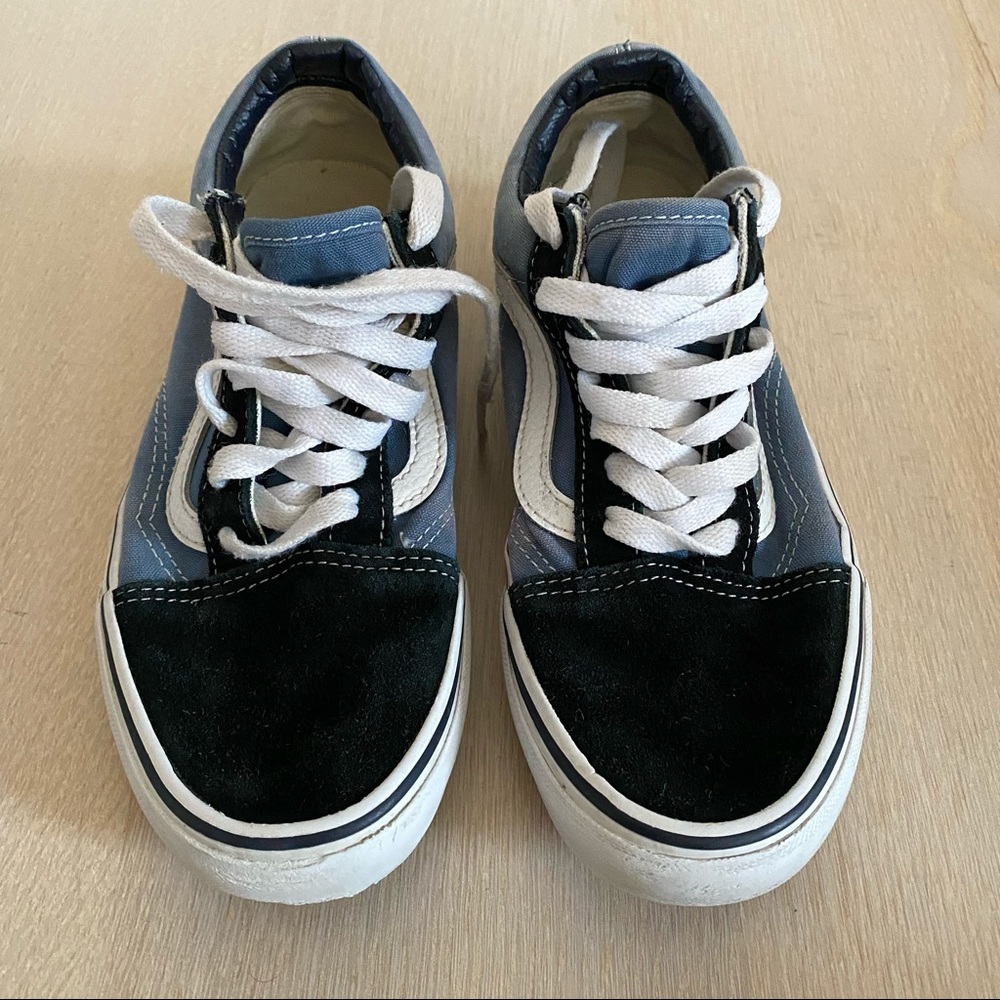 Vans old school black and blue